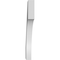 Ekena Millwork 3 1/2-in. W x 28-in. D x 36-in. H Westlake Architectural Grade PVC Knee Brace BRCP035X28X36WTL - alternate 3